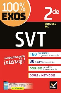 Couverture : SVT 2de: exercices résolus - Nouveau programme de Seconde