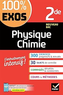 Couverture : Physique-Chimie 2de: exercices résolus - Nouveau programme de Seconde
