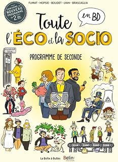 Couverture : Toute l'éco en BD - Sciences économiques et sociales en classe de seconde: Sciences économiques et sociales en classe de seconde